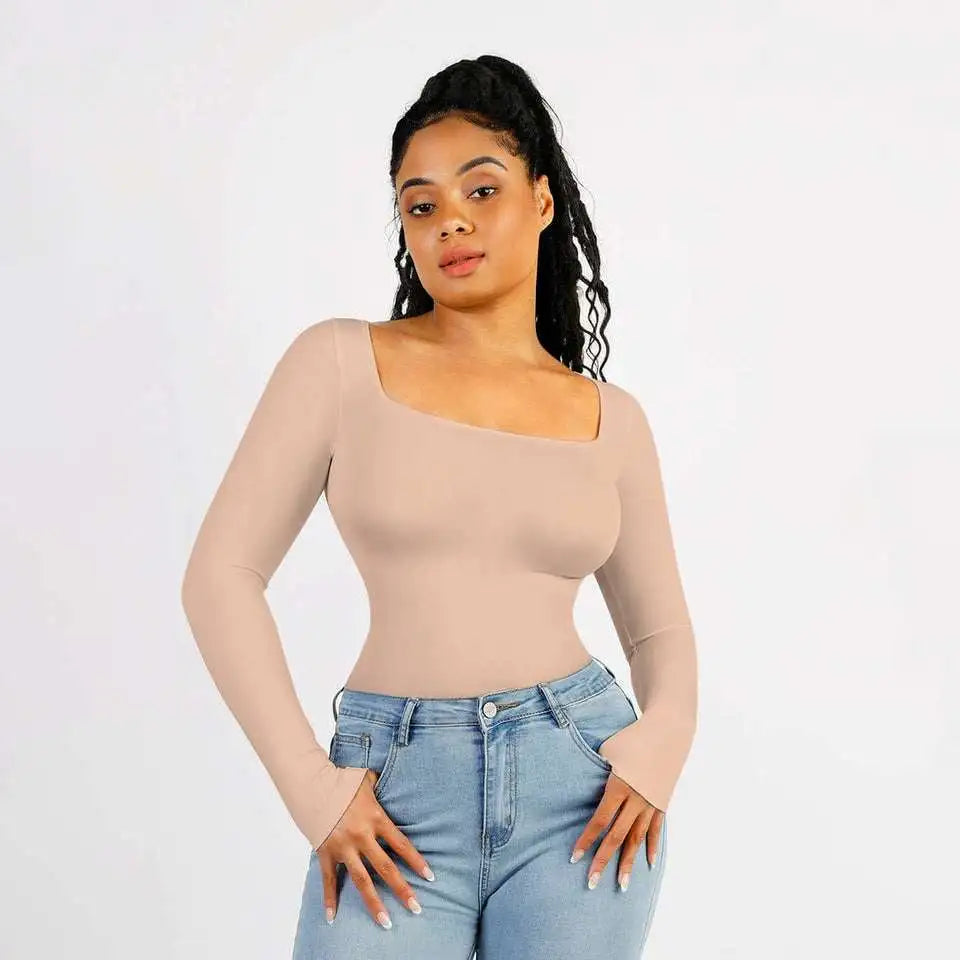 BODY MOLDEADOR MANGA LARGA | SHAPEWEAR